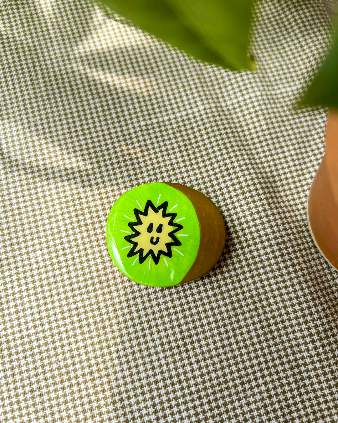Kiwistar Targhetta Magnetica Con Motivo A Righe - Adesivo Alternativo Per Auto, Porte, Superfici Metalliche