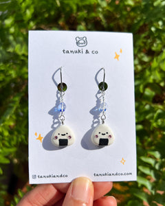 Happy Onigiri Earrings