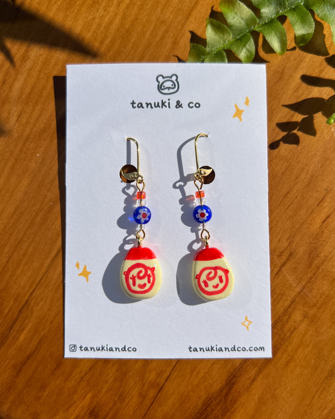 Kewpie Earrings