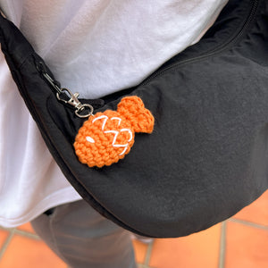 Taiyaki Keychain Orange