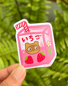 Strawberry Milk Sticker